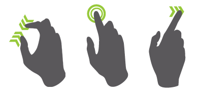 Touch experience icon